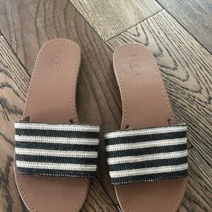 Striped Loft slide  Sandals